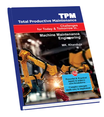 Total productive maintenance Book Available on Amazon- MK Khanduja
