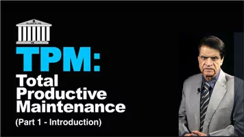 TPM | Total Productive Maintenance Youtube Thumnail - MK Khanduja